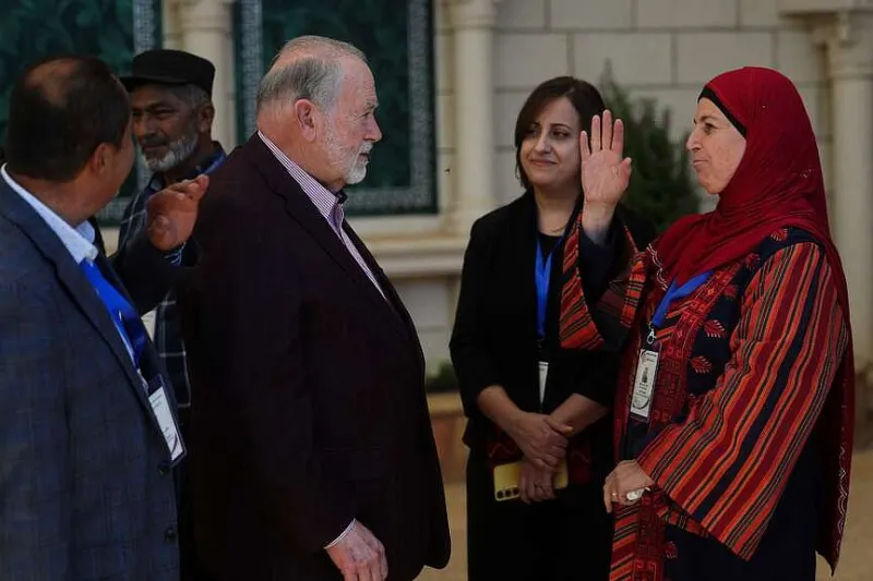 Ambassador Huckabee visits Palestinian town