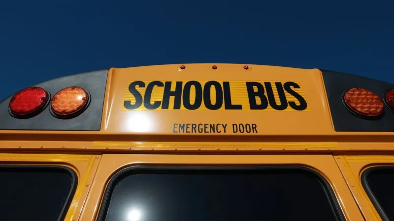 Cabot man arrested after stealing school bus, crashing it in Jacksonville