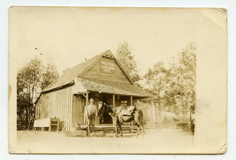 Arkansas Postcard Past: Lost Corner (Pope County), circa 1930