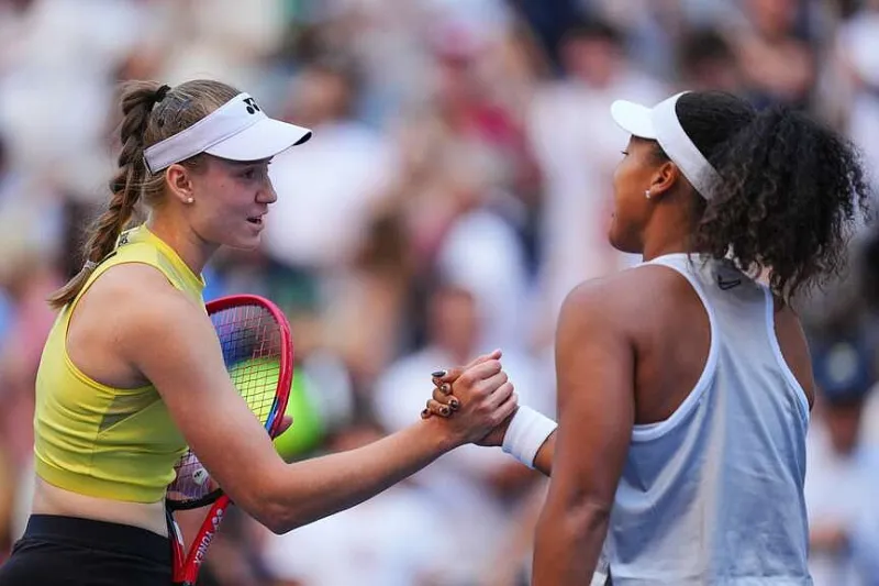 Rybakina overpowers Osaka, will face Zheng in US Open quarterfinals with a chance to become No. 1