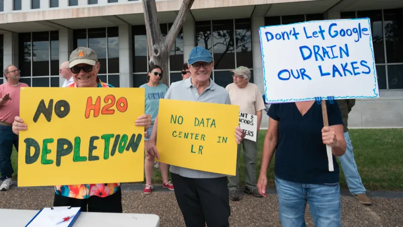 Data center backlash reveals bugs in the political system --- or are they features?