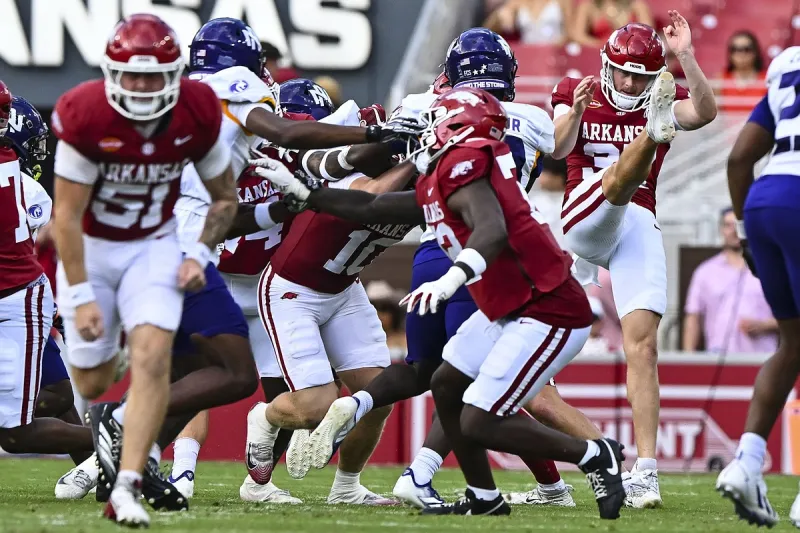 Arkansas punter Gavin Rush makes Ray Guy Award's weekly Ray's 8 list