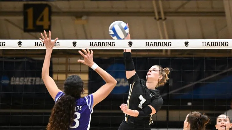 Lady Bisons Sweep Arkansas-Monticello in GAC Opener