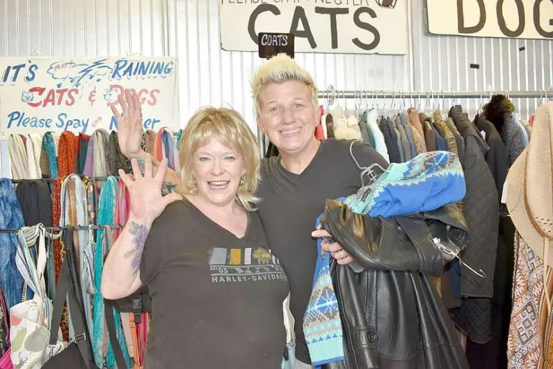 Huckleberry's Closet is thrift store benefiting I'm Your Huckleberry Rescue in Pineville