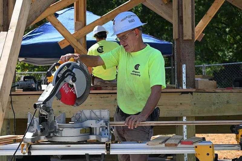 City Park Gazebo in Siloam Springs gets new floor