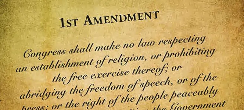 First amendment quote