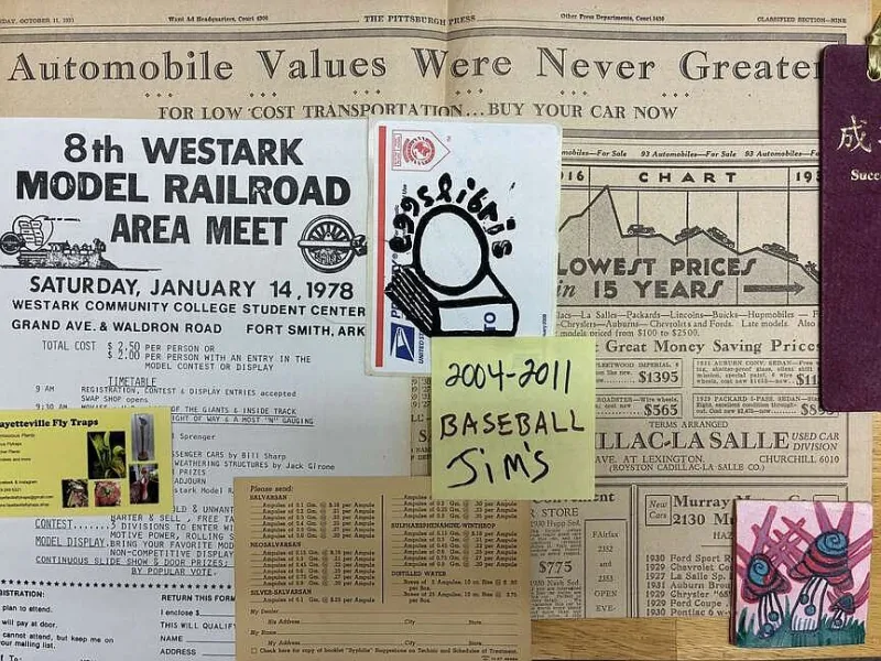 Found in books: 'Eggslibris,' carnivorous plants and a Westark Model Railroad meeting