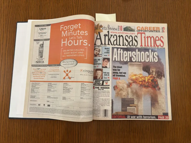 Where were you on 9/11? The Arkansas Times staff reflects on the biggest news day of our lives