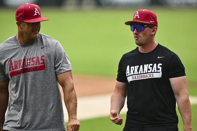 Arkansas baseball notebook: Logan Maxwell returns as coach, Hogs finally get look at Shogo Miyauchi