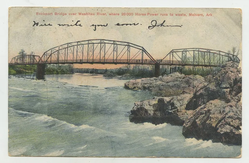 Arkansas Postcard Past: Malvern in 1908