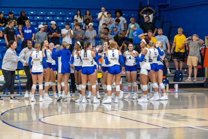 Muleriders Split First Day at Harding Invitational