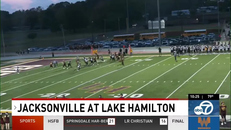 Jacksonville Titans beat Lake Hamilton 40-20