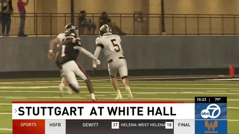 Stuttgart handles White Hall 55-13