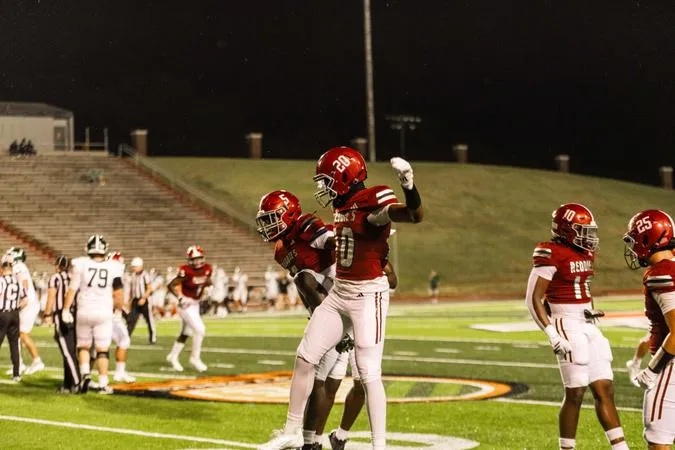 Football Dominates on the Ground, Bests Bison