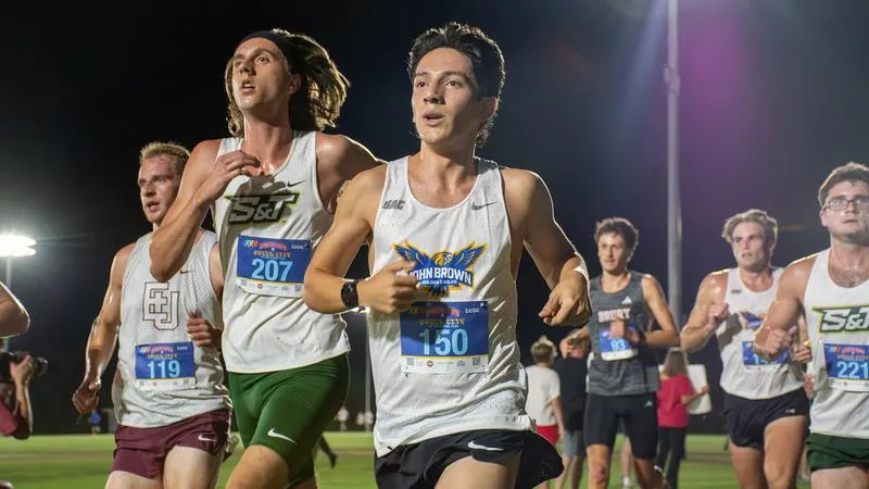 Golden Eagles Lead NAIA Field with Fourth-Place Finish at Queen City After Dark