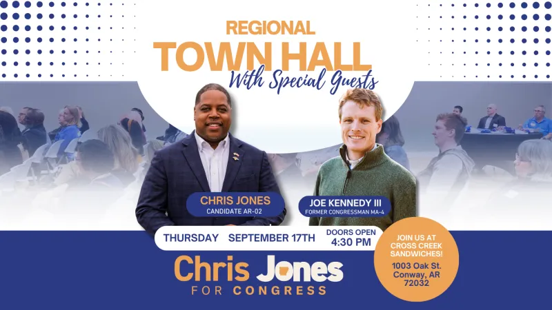 Camelot comes to Conway: Joe Kennedy III set to stump for Democratic congressional hopeful Jones
