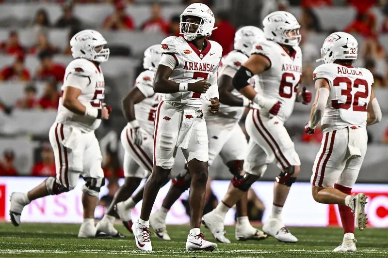 Arkansas football lists depth chart for Week 3 vs. Georgia