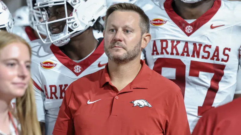 Razorbacks coach Ryan Silverfield on loss at Utah, looking ahead to Georgia