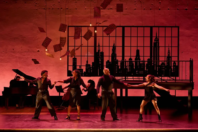 The songs are the stars of 'Side by Side by Sondheim' at The Rep