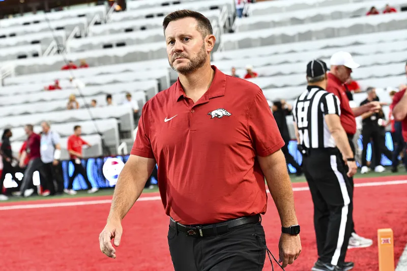 Arkansas football notebook: Ryan Silverfield's message to fans after Utah loss