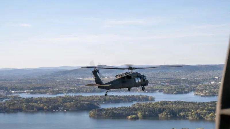 Arkansas National Guard deploying two Black Hawks for wildfire support