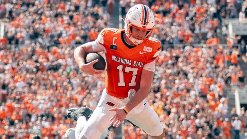 Mestemaker earns Burlsworth honor after Oklahoma State's Oregon win