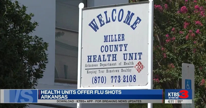 Arkansas Department of Health to offer free flu shots at local clinics starting next week