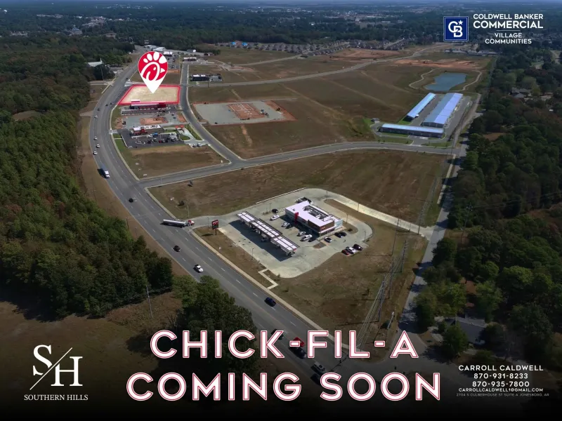Chick-fil-A Coming to Southern Hills in Jonesboro