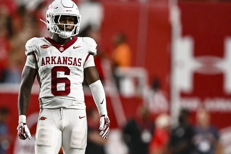 Khmori House, Ty Lockwood press conference: Arkansas football players preview Week 3 vs. Georgia