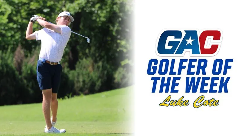 Luke Cote Named GAC Golfer of the Week