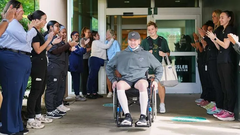 Paralyzed A's minor leaguer Ryan Lasko leaves hospital more than two months after spinal-cord injury