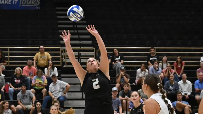 Lady Bisons Edged in Fifth-Set Heartbreaker Against Reddies