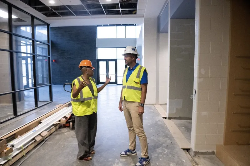 Construction of Little Rock's West High on track to finish by March, principal says