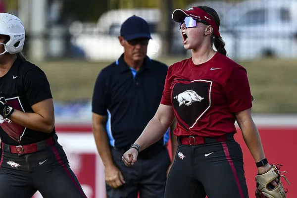Arkansas softball's Karlie Davison staying ready, awaits clarity on potential fifth season