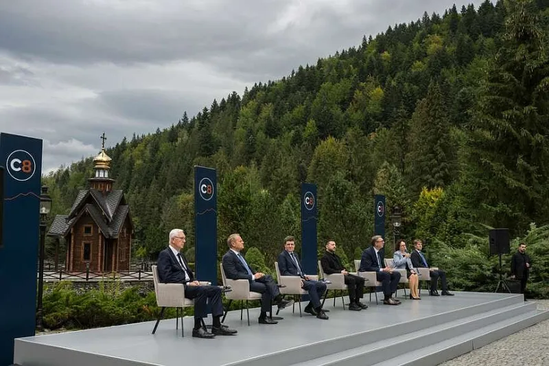 Zelenskyy hosts leaders from 7 countries for regional summit