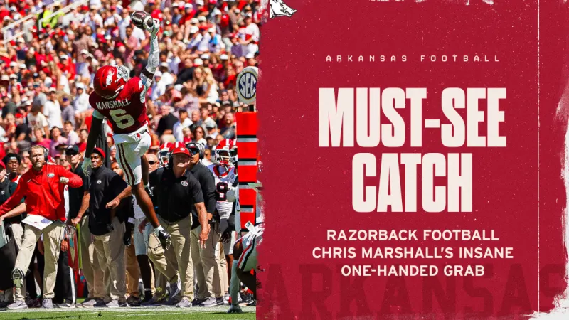 MUST-SEE CATCH: Chris Marshall's insane one-handed grab