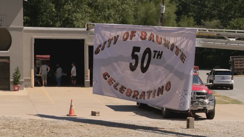 Bauxite Fire Department marks 50 years of service with community celebration
