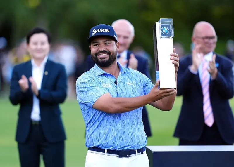 J.J. Spaun wins Europe's flagship event after being left off US Presidents Cup team