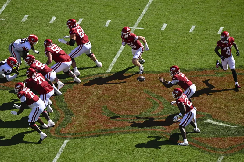 Arkansas football lists depth chart for Week 4 vs. Tulsa