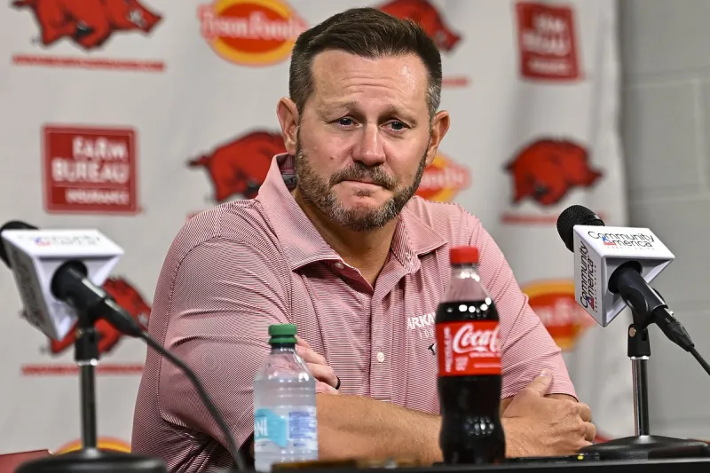 Arkansas football coach Ryan Silverfield intentionally vague on quarterback plans vs. Tulsa