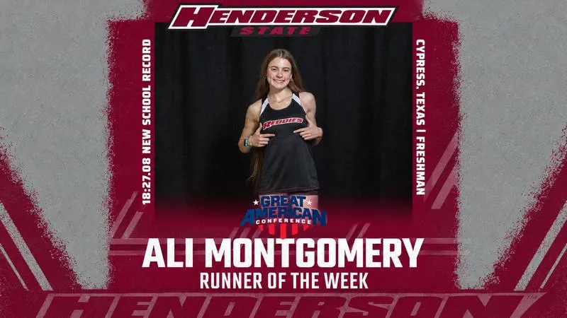 Ali Montgomery Earns GAC Runner of the Week Honors