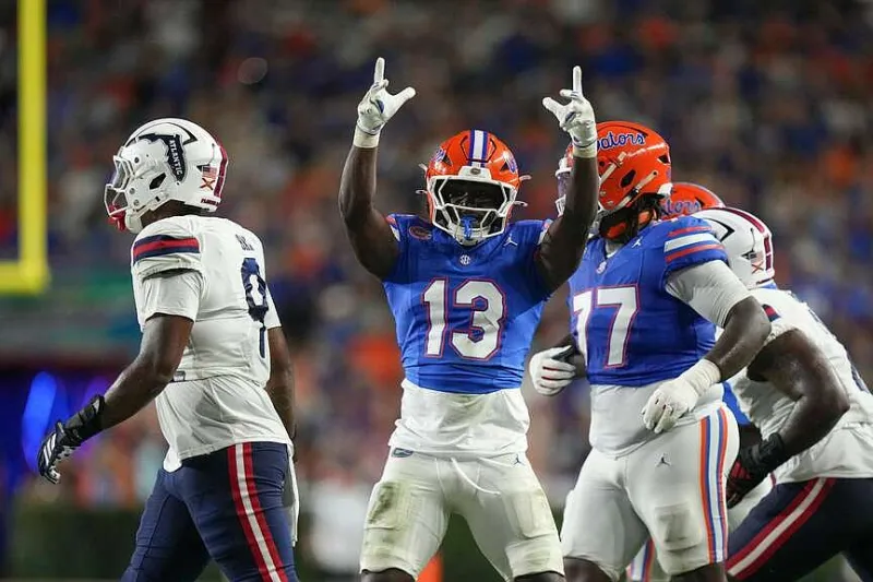 Florida Coach Jon Sumrall questions being favored against No. 4 Ole Miss in the Swamp