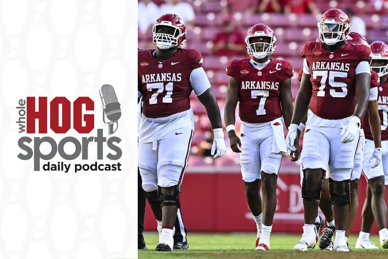 WholeHogSports Daily Podcast: Arkansas football's effort was better, but OL still lacking