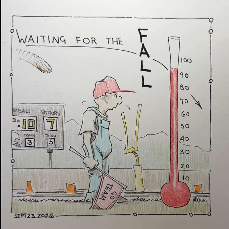 Editorial cartoon by Jim Mullenax