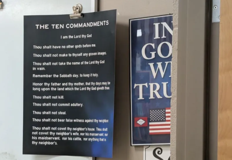 Appeals court hears arguments over Arkansas' Ten Commandments in classrooms mandate