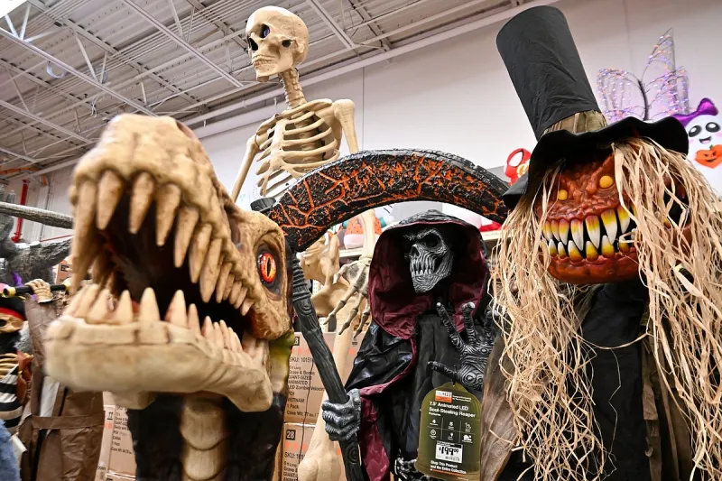 Retailers stocked up for 'Summerween' well before October