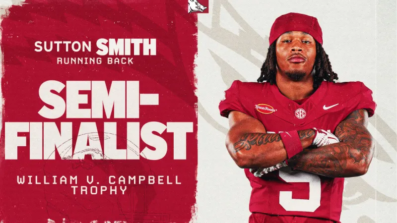 Smith Named Semifinalist for William V. Campbell Trophy