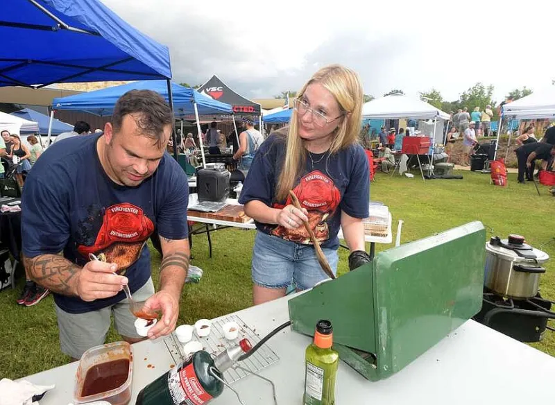 Venison Meatloaf at the Squirrel Cookoff