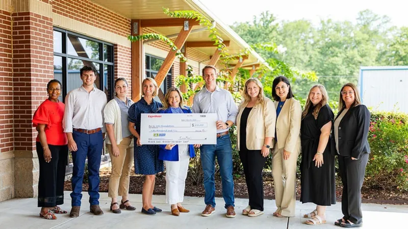 Exxon Mobil gifts $50,000 to support SAU's 4,800-square-foot workforce center construction