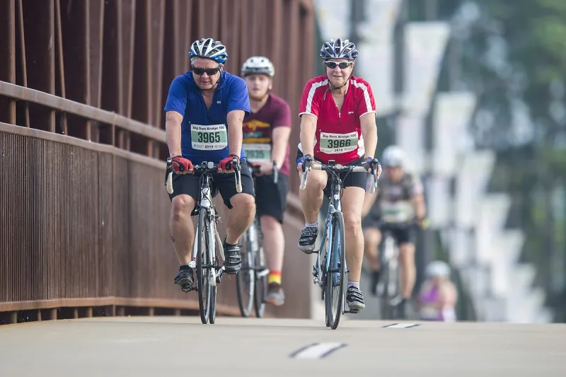 Roads and bridges near Arkansas River to close Saturday morning as cyclists participate in Big Dam Bridge 100 Tour